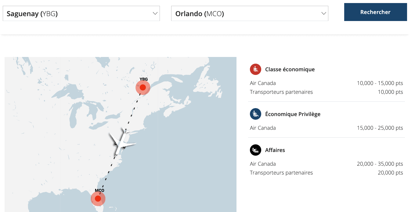 10 destinations où partir en vacances d’été 2026 avec ses points Aéroplan - YBG MCO FR