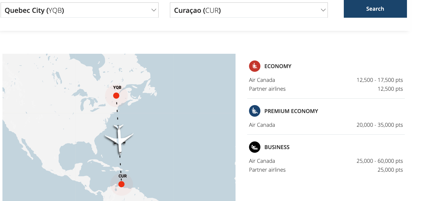 10 Destinations for Your 2026 Summer Vacation Using Aeroplan Points - YQB CUR FR