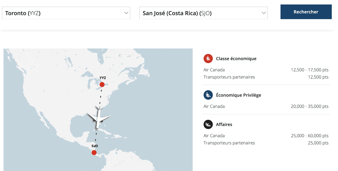 10 destinations où partir en vacances d’été 2026 avec ses points Aéroplan - YYZ SJO FR