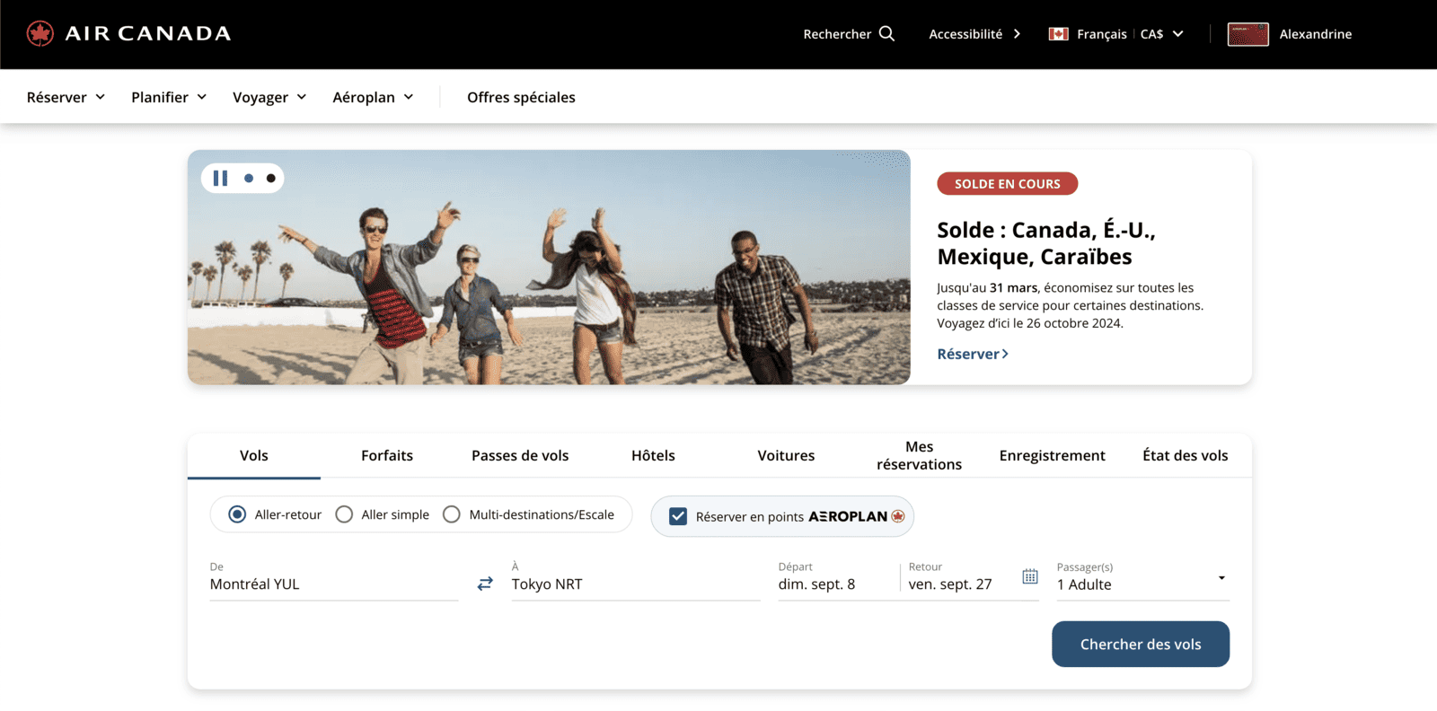 Maximiser les points Aéroplan pour un voyage en Asie - aircanada accueil fr