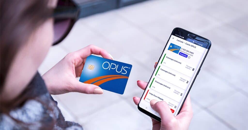 carte opus app chrono