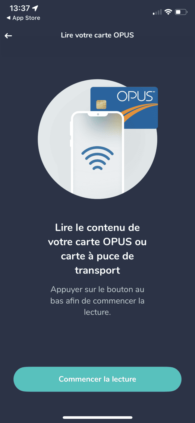 Coming soon to Montreal: top up your OPUS card with the Chrono application - chrono-app-opus-fr1