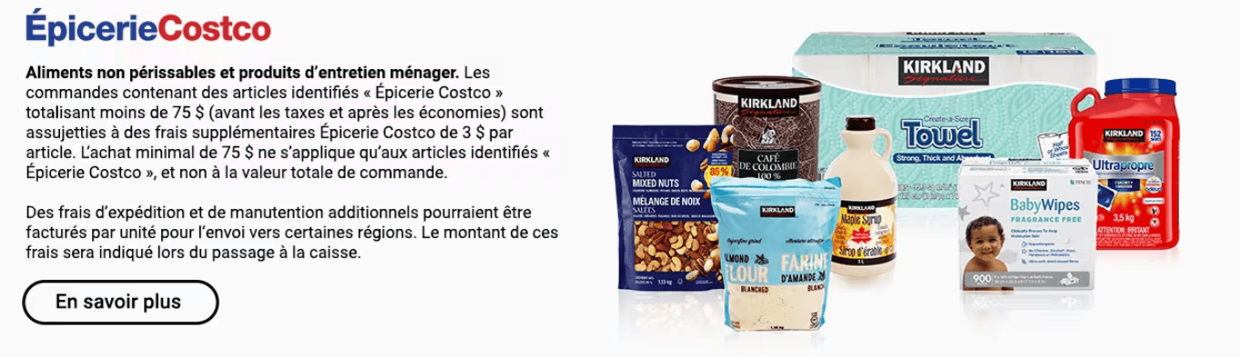 Costco&nbsp;: Nos meilleures astuces pour économiser en entrepôt - epicerie costco