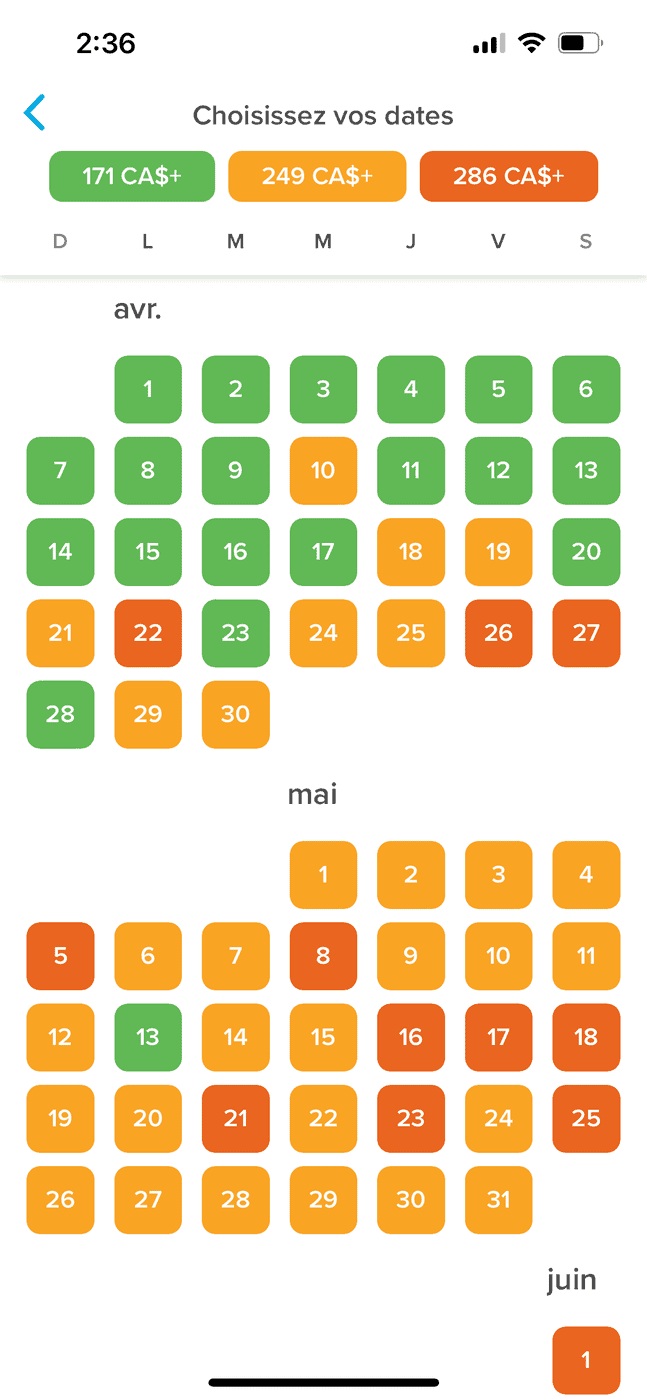 Hopper&nbsp;: l’application pour économiser sur vos réservations de voyage - hopper hotel 6937