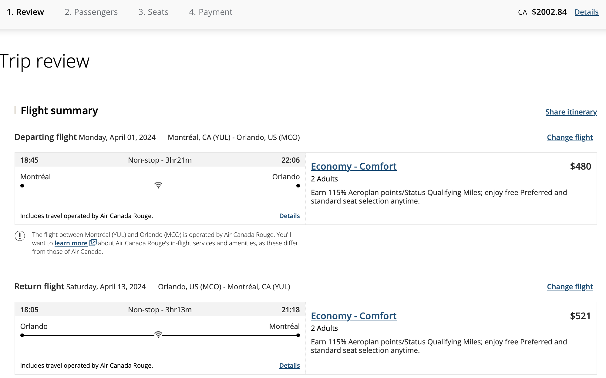 How Air Canada’s Home Away From Home Flight Pass Works - passe vol avril FR