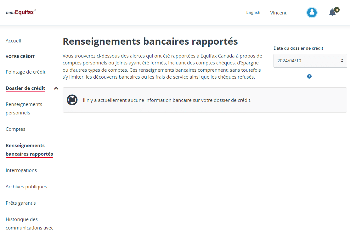 Score de crédit&nbsp;: Comment lire votre dossier de crédit Equifax? - 03 monEquifax FR