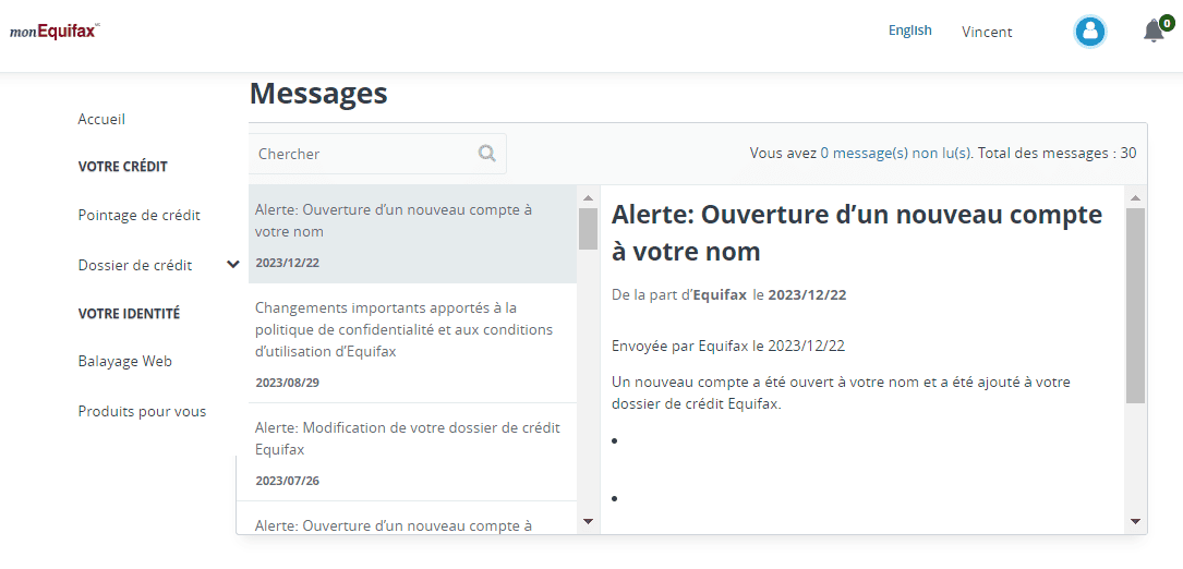Score de crédit&nbsp;: Comment lire votre dossier de crédit Equifax? - 04 monEquifax FR