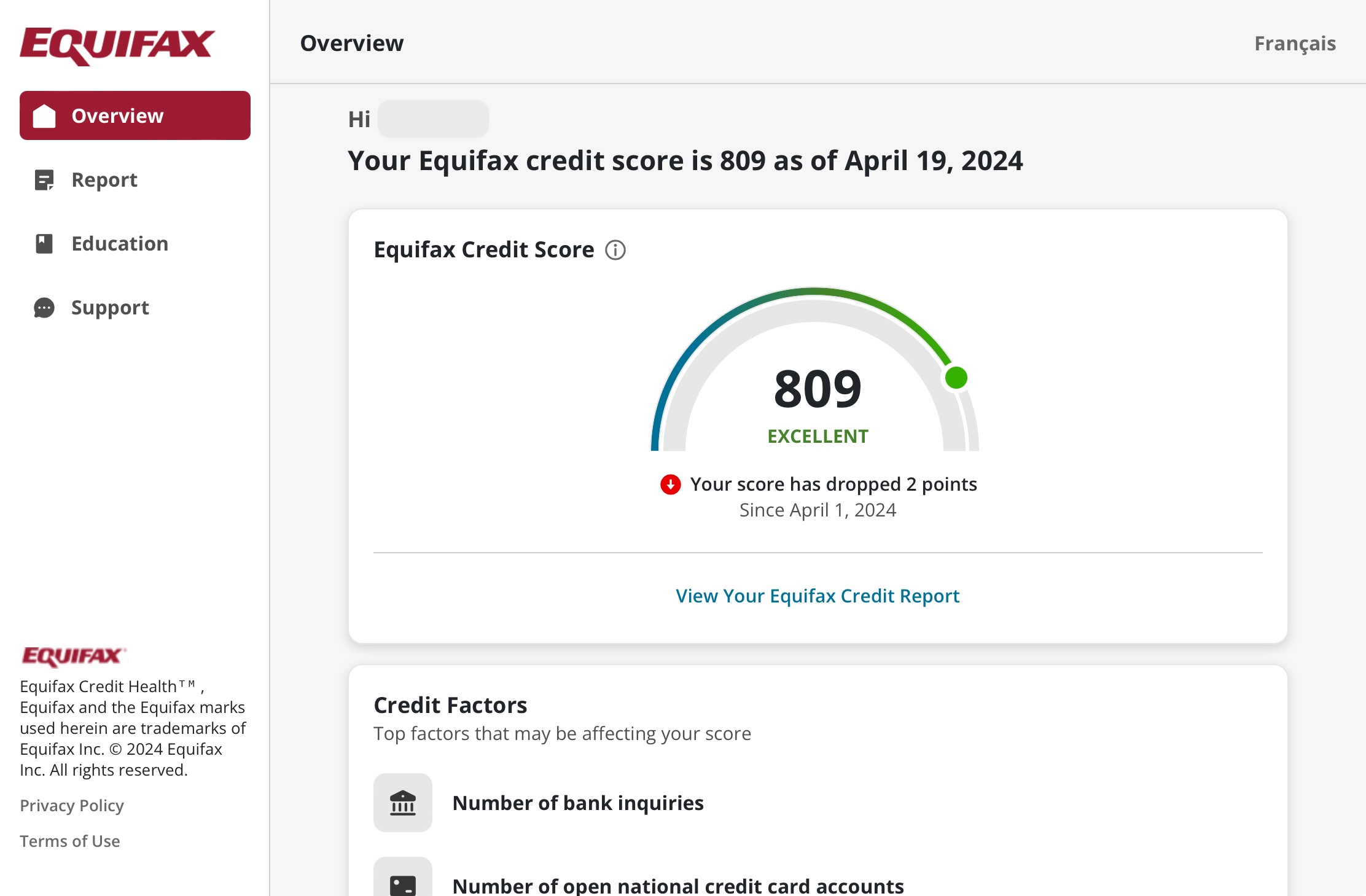 Desjardins: Consult your Equifax and TransUnion credit report for free - Apercu Bien etre financier