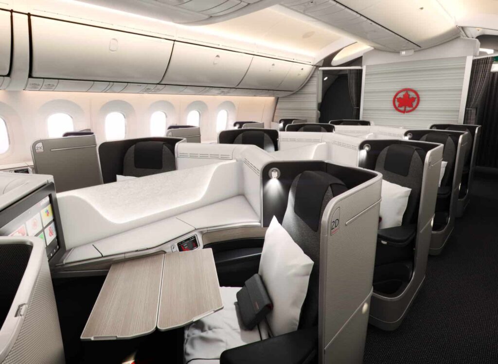 B787 Business air canada