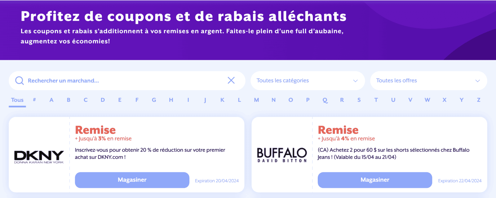 Cash back site: strategy for optimizing your online purchases - Club Boomerang coupons rabais