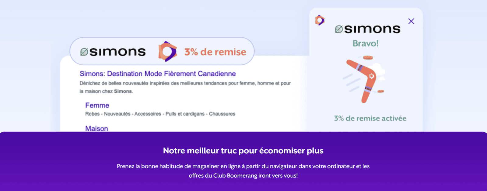 Cash back site: strategy for optimizing your online purchases - Club Boomerang extension chrome