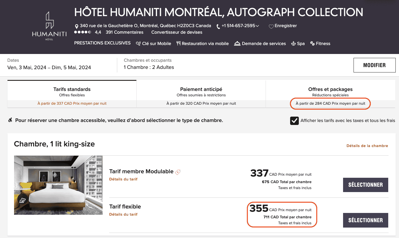 How The Hotel Collection from American Express works - Humaniti King FR