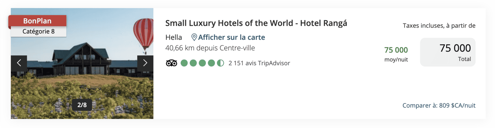 Planifier un voyage de A à Z avec les points Aéroplan - aeroplan bonplan islande fr