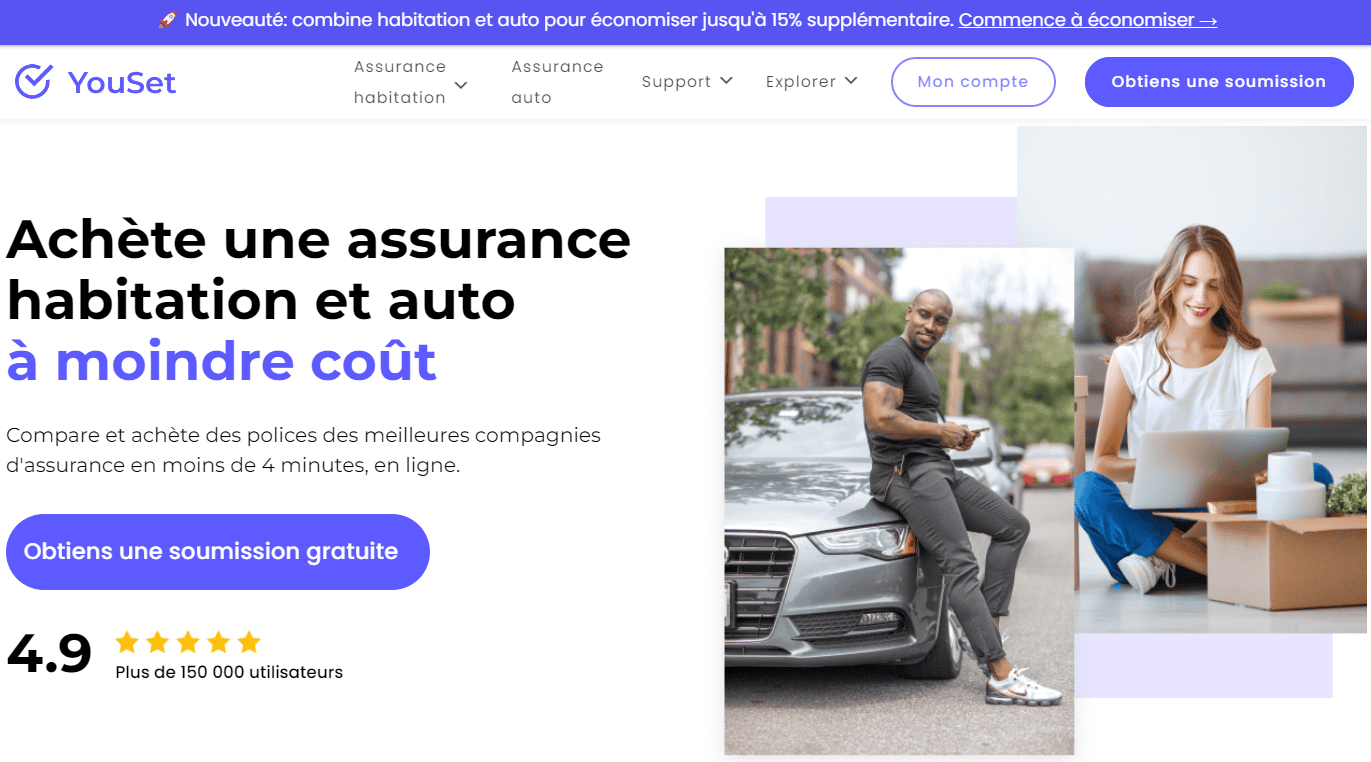 YouSet&nbsp;: Une plateforme d’assurance simple et efficace - 01 YouSet