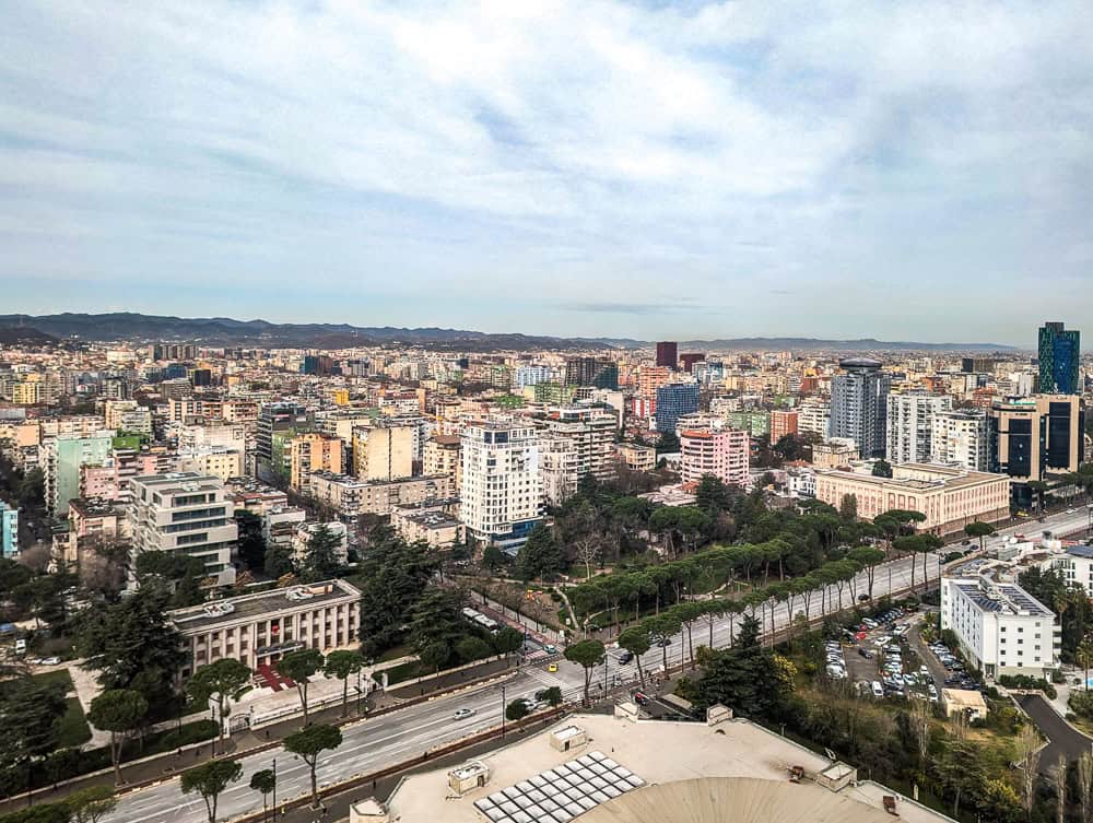 2024 02 Mariott Tirana Albanie Hotel Suite 2001 Exterieur Vue 01 Jour