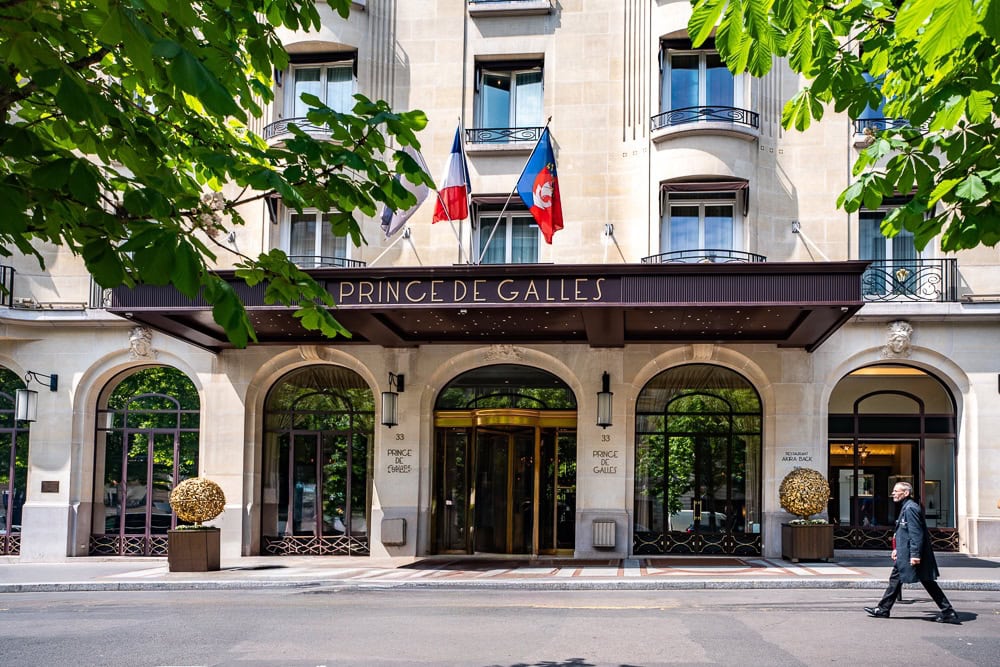 Extérieurs Prince de Galles a luxury collection hotel Paris 75