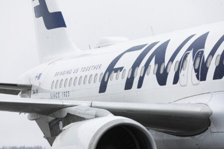 Finnair100 centenary livery painting tagline A320 v5 1