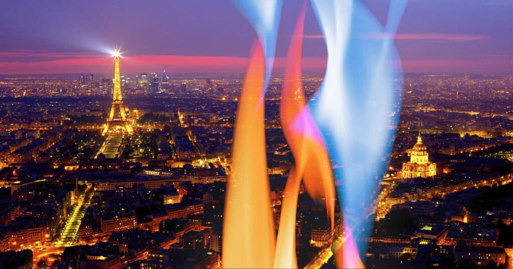 Flamme olympique France