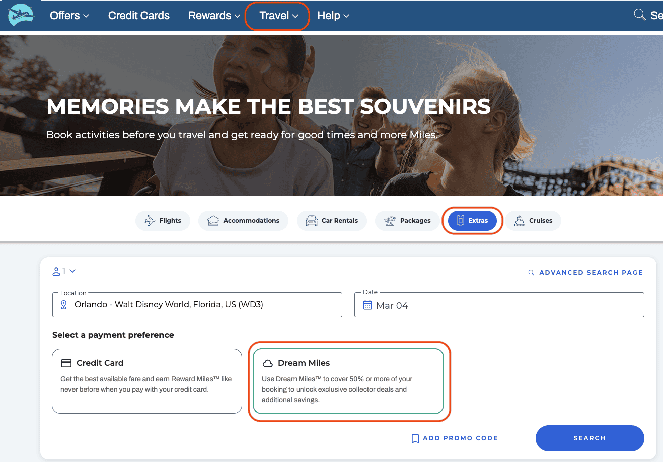 Disney: Save on park tickets at Walt Disney World - air miles disney