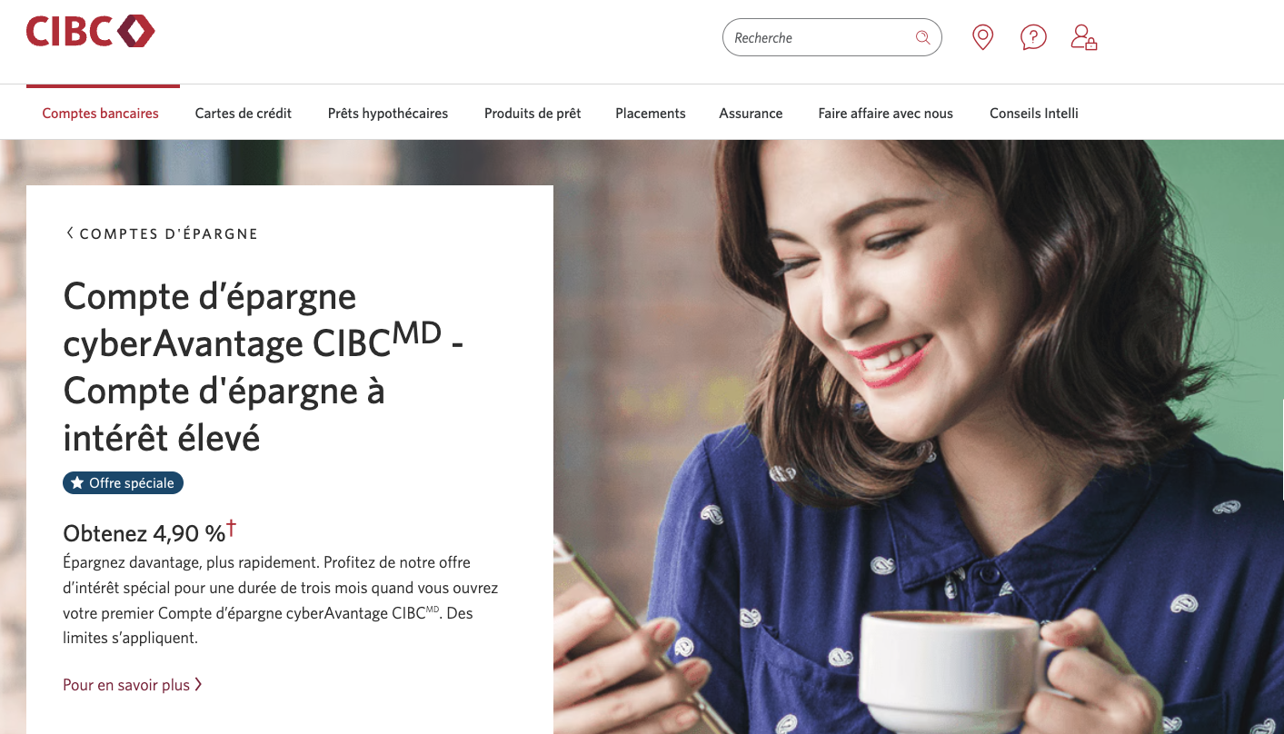 Maximiser les récompenses sur les frais de déménagement et d’ameublement - cibc compte epargne FR