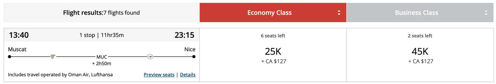 Review: Oman Air B787-9 Business Class | Muscat - Munich - oman air Aeroplan