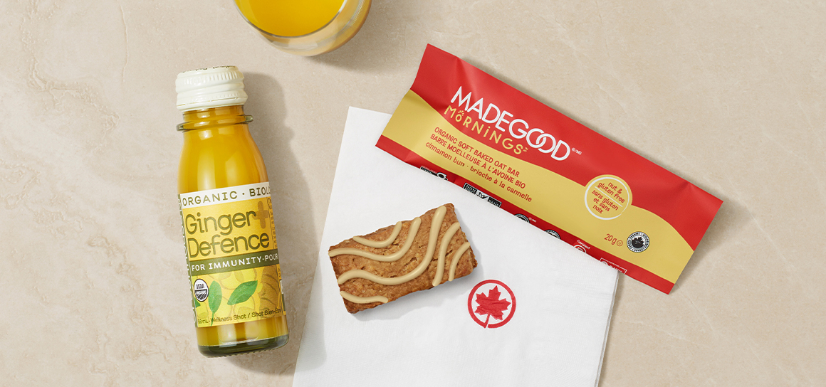 Air Canada: New Complimentary Snacks and Drinks Offered Onboard - 0725 pr 0659 fb fall sept announcement dow d1