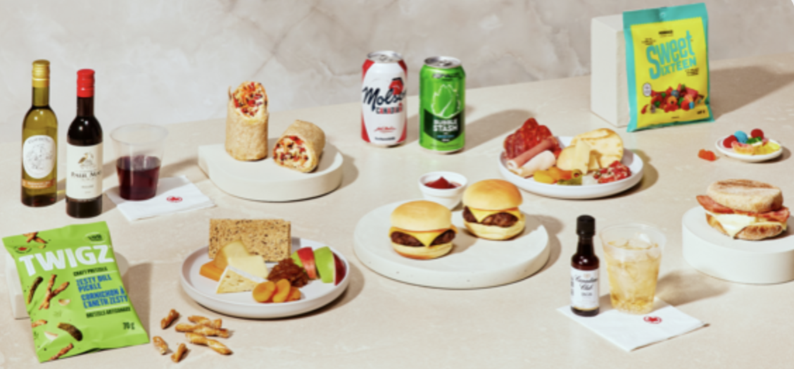 Air Canada: New Complimentary Snacks and Drinks Offered Onboard - Capture d’écran, le 2025 10 01 à 09.45.42