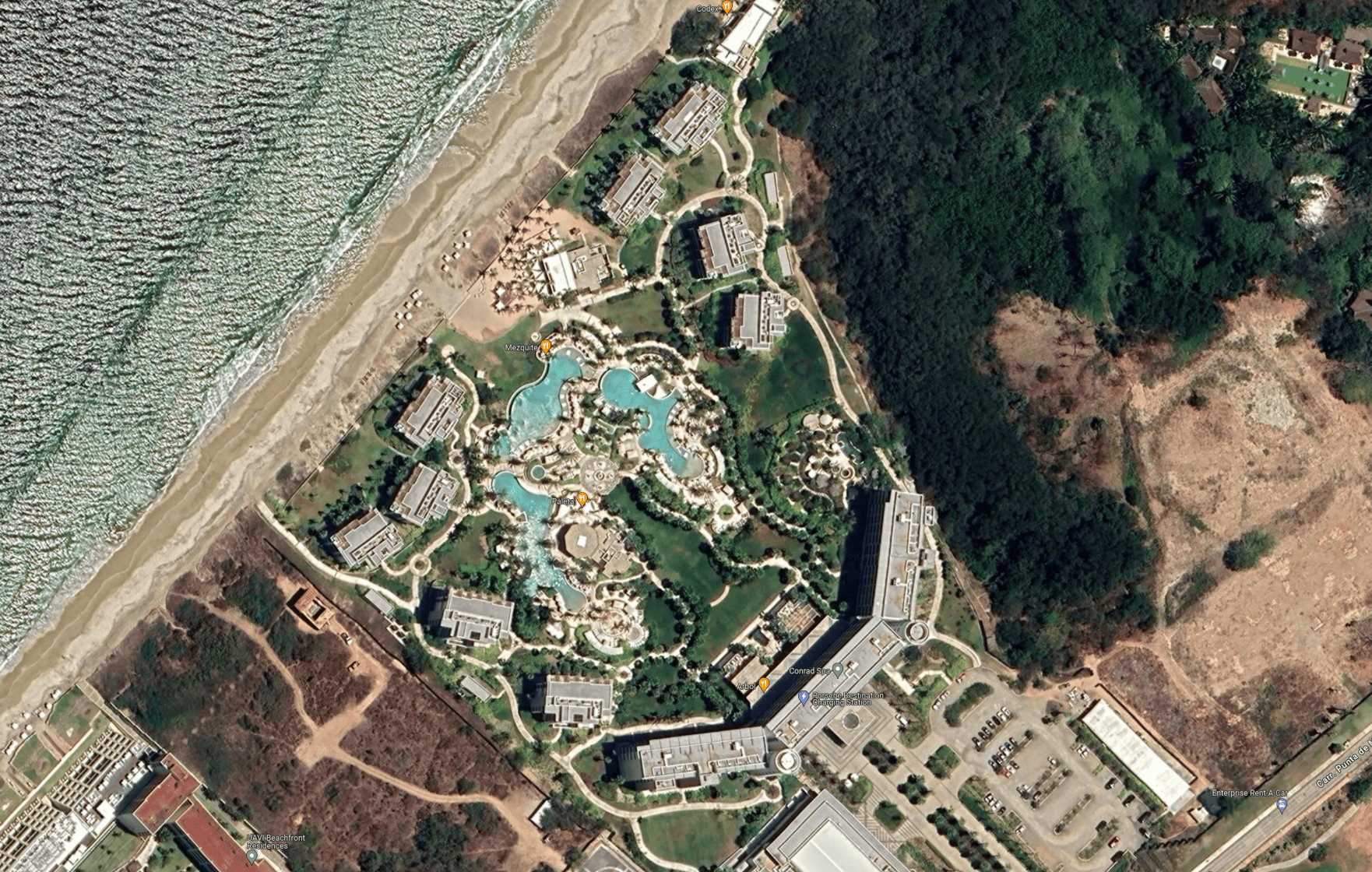 Conrad Punta de Mita - Location