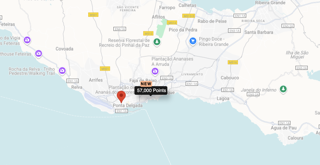 Marriott Bonvoy&nbsp;: Les meilleures destinations à moins de 100&nbsp;000 points - acores marriott points
