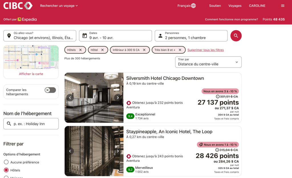 CIBC Expedia FR