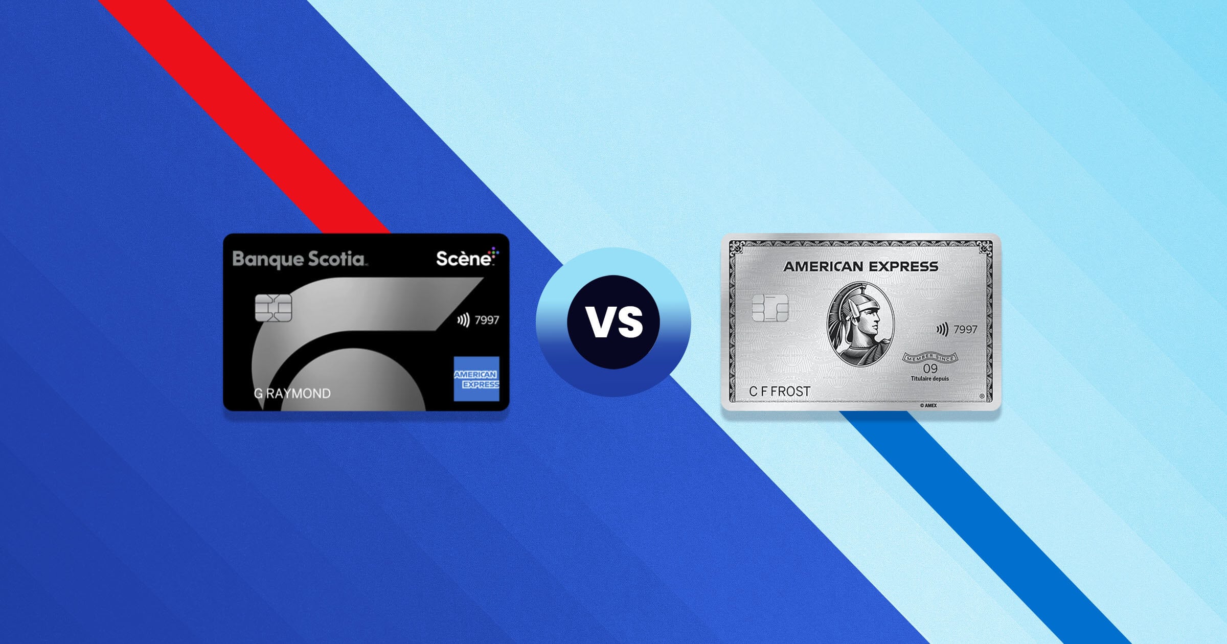 Cartes Comparatifs 02 Amex Platine Scotia vs Amex Platine