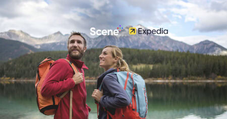 Scene+ points on Expedia