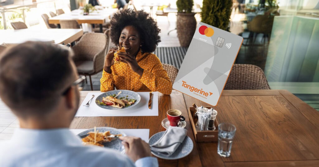 Carte World Mastercard Tangerine - restaurant