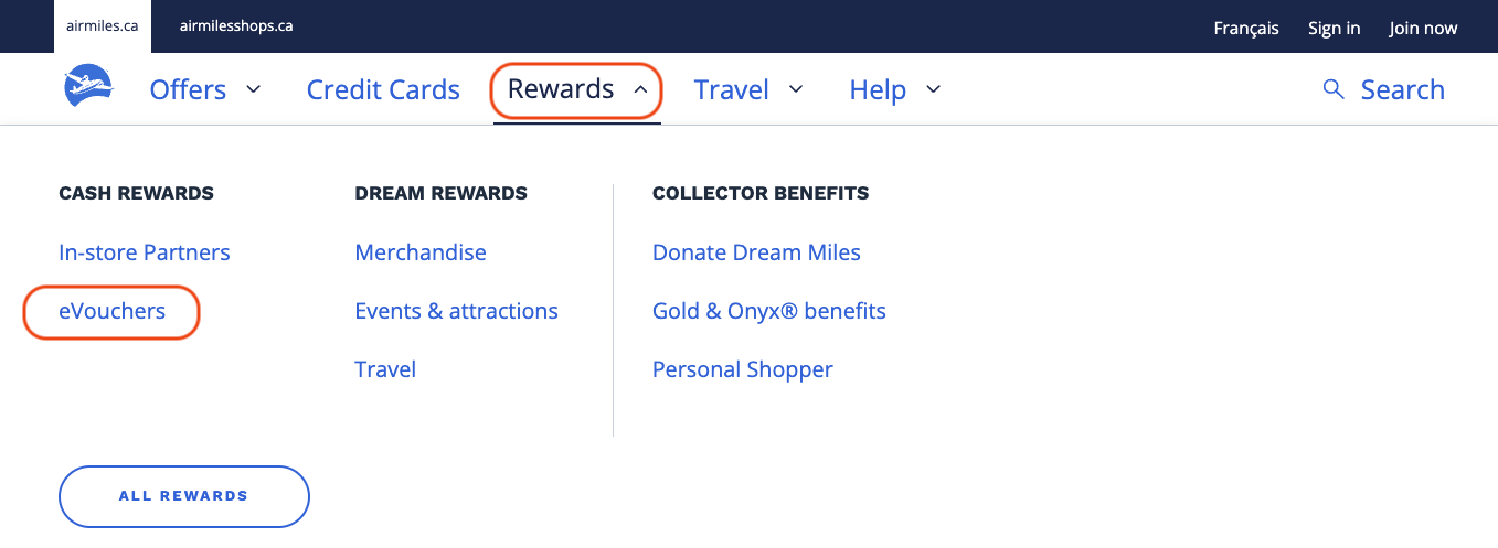 All you need to know about AIR MILES and its electronic gift cards - AM bon achat FR