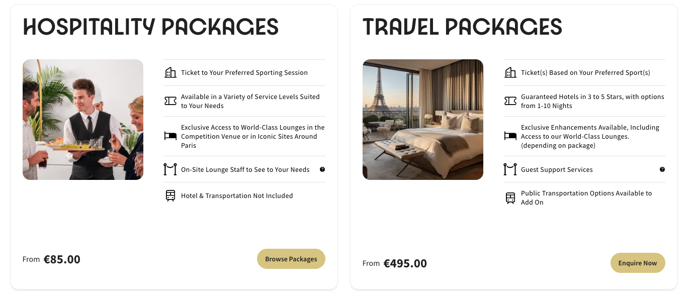Paris 2024: Last-minute tips to attend the Olympic Games - hospitality-packages-paris-2024