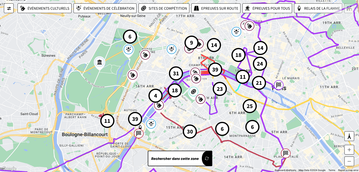 Paris 2024: Last-minute tips to attend the Olympic Games - paris-2024-culture-carte