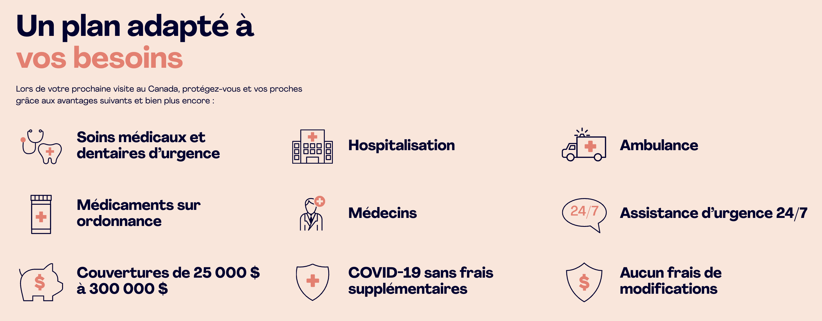 Assurance santé visiteurs au Canada&nbsp;: soNomad, la solution abordable (PVT, super visa, étudiants) - sonomad couverture medicale fr