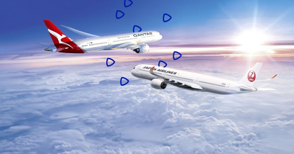 Avios - Japan Airlines et Qantas 