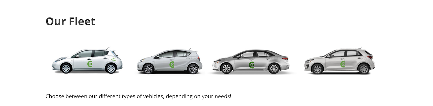 Newcomers: The Essentials on Driver’s Licences and Road Characteristics in Quebec - Communauto fleet