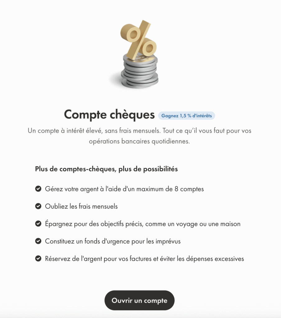 ouvrir compte cheque FR