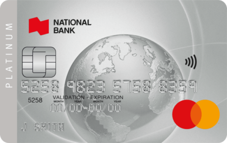 Carte Mastercard Platine Banque Nationale