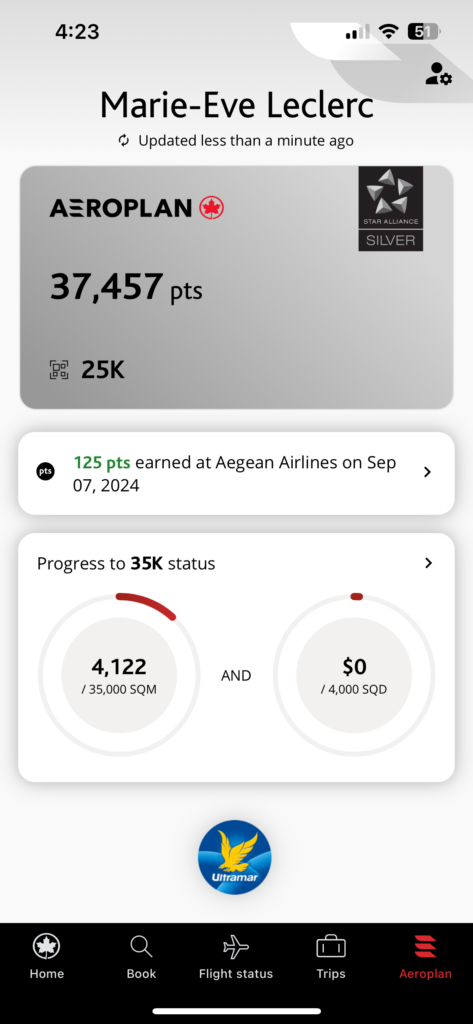 aeroplan app en 18