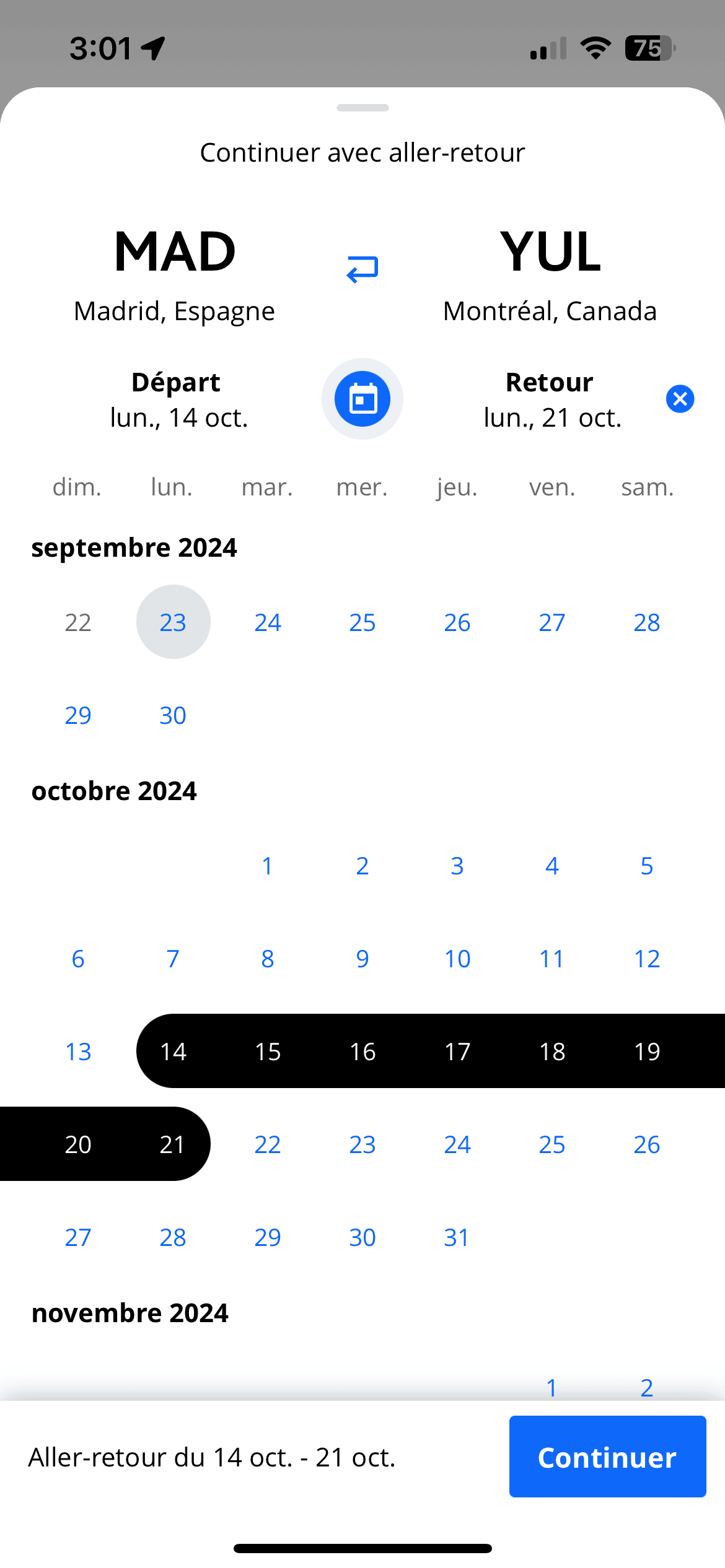 Aéroplan&nbsp;: réserver facilement son voyage avec l’app Air Canada - aeroplan app fr 14