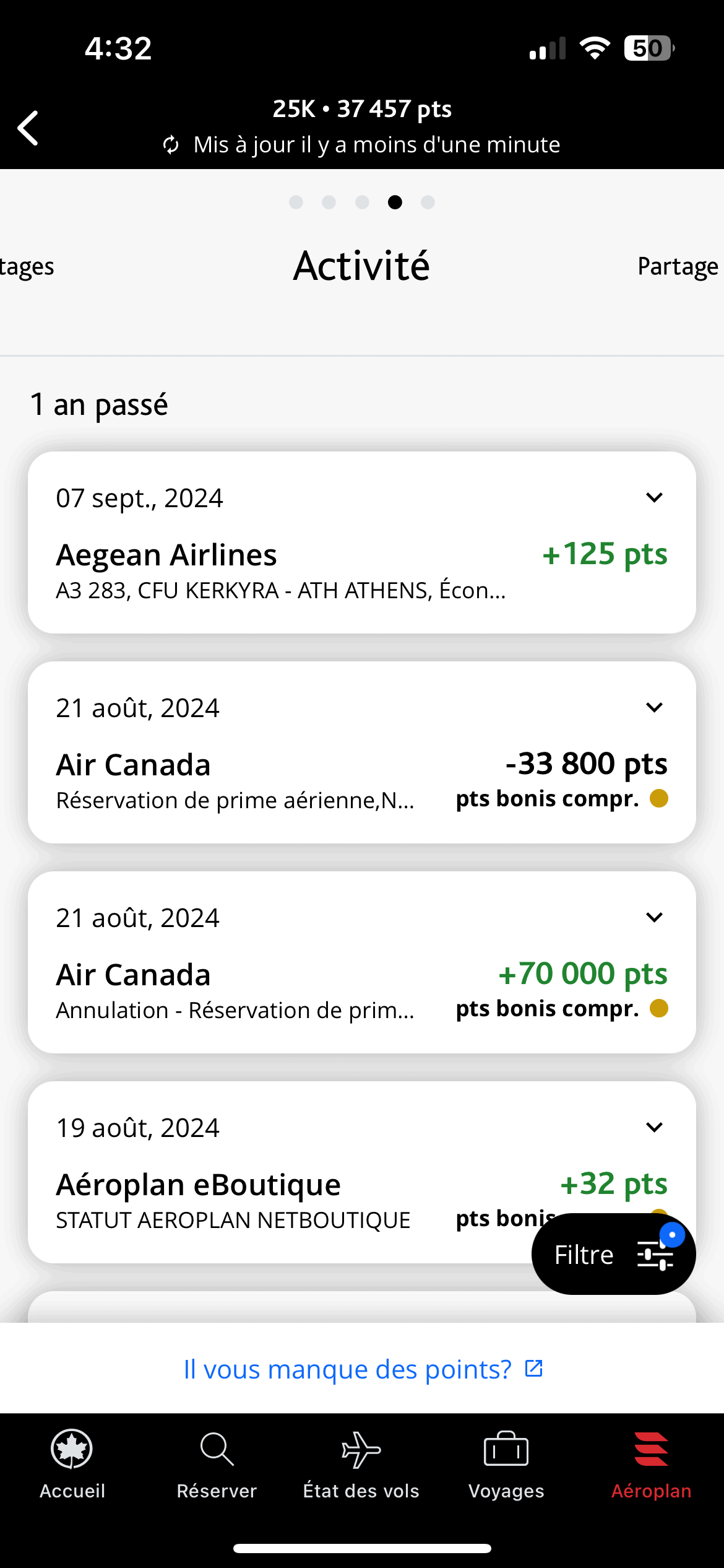 Aéroplan : réserver facilement son voyage avec l’app Air Canada ...
