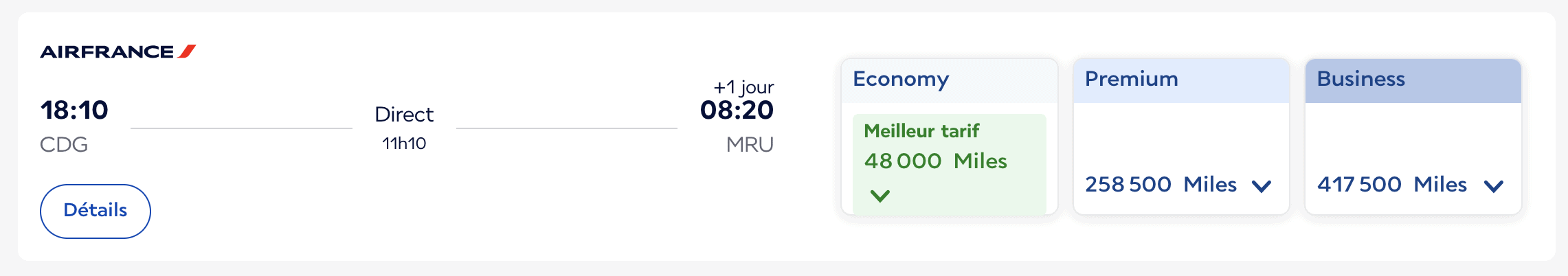 Air France : que faire avec 100&nbsp;000 Miles Flying Blue? - Air France Paris Ile Maurice