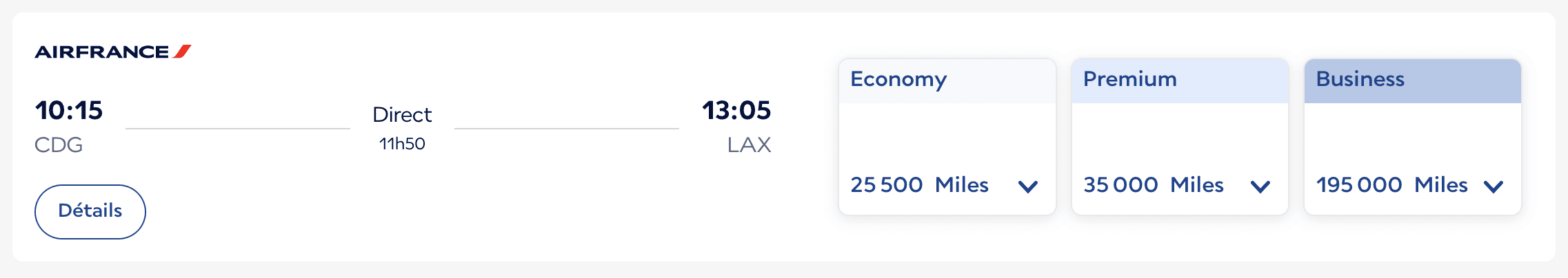 Air France : que faire avec 100&nbsp;000 Miles Flying Blue? - Air France Paris Los Angeles