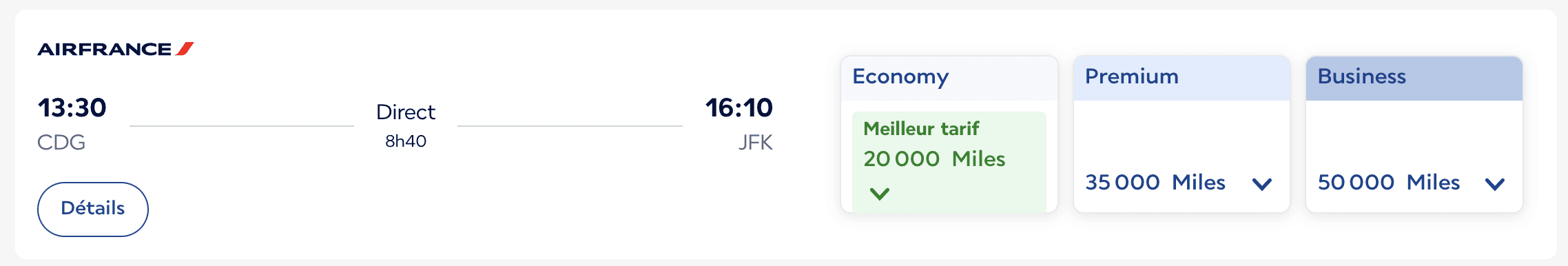 Air France : que faire avec 100&nbsp;000 Miles Flying Blue? - Air France Paris New York