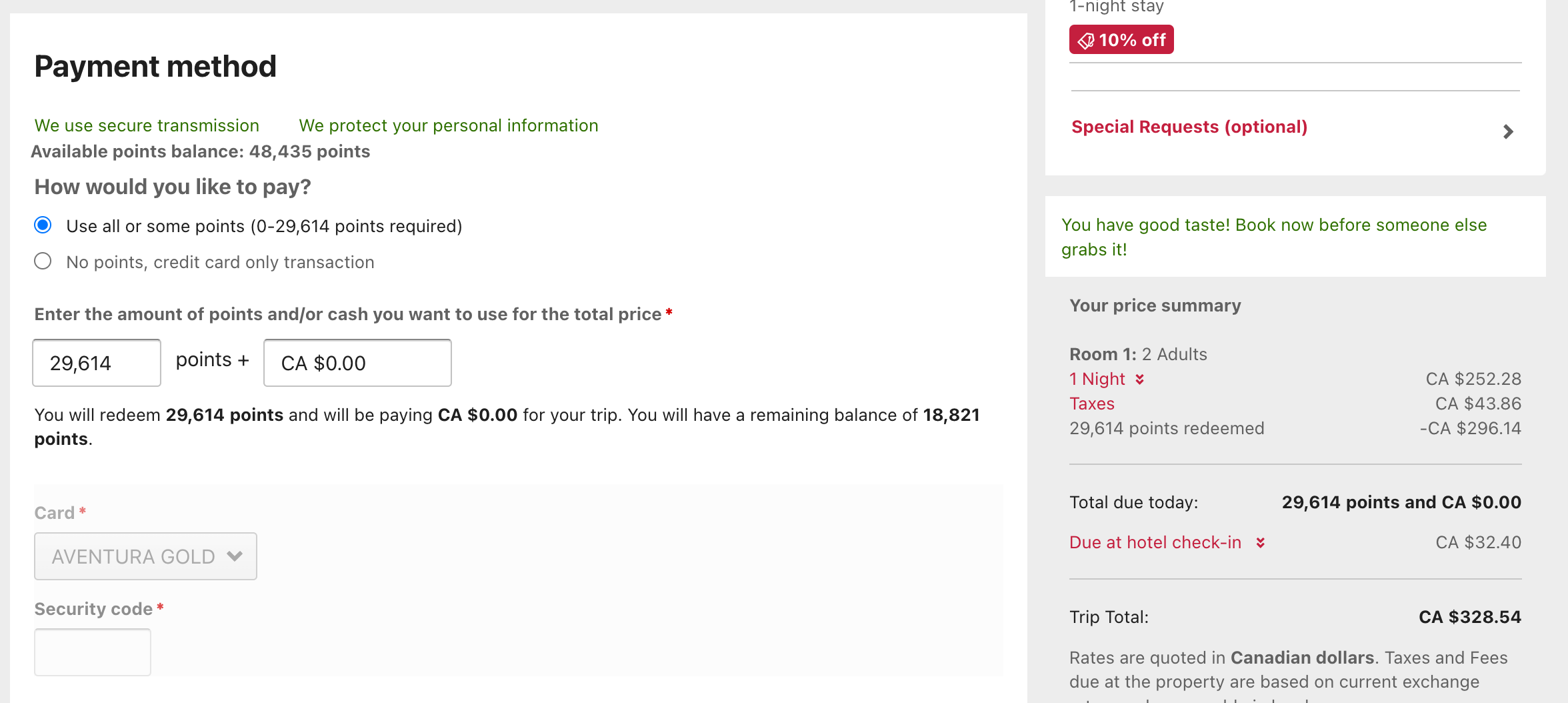CIBC Aventura: How to use Aventura Points for Cheap Travel - CIBC Expedia paiement