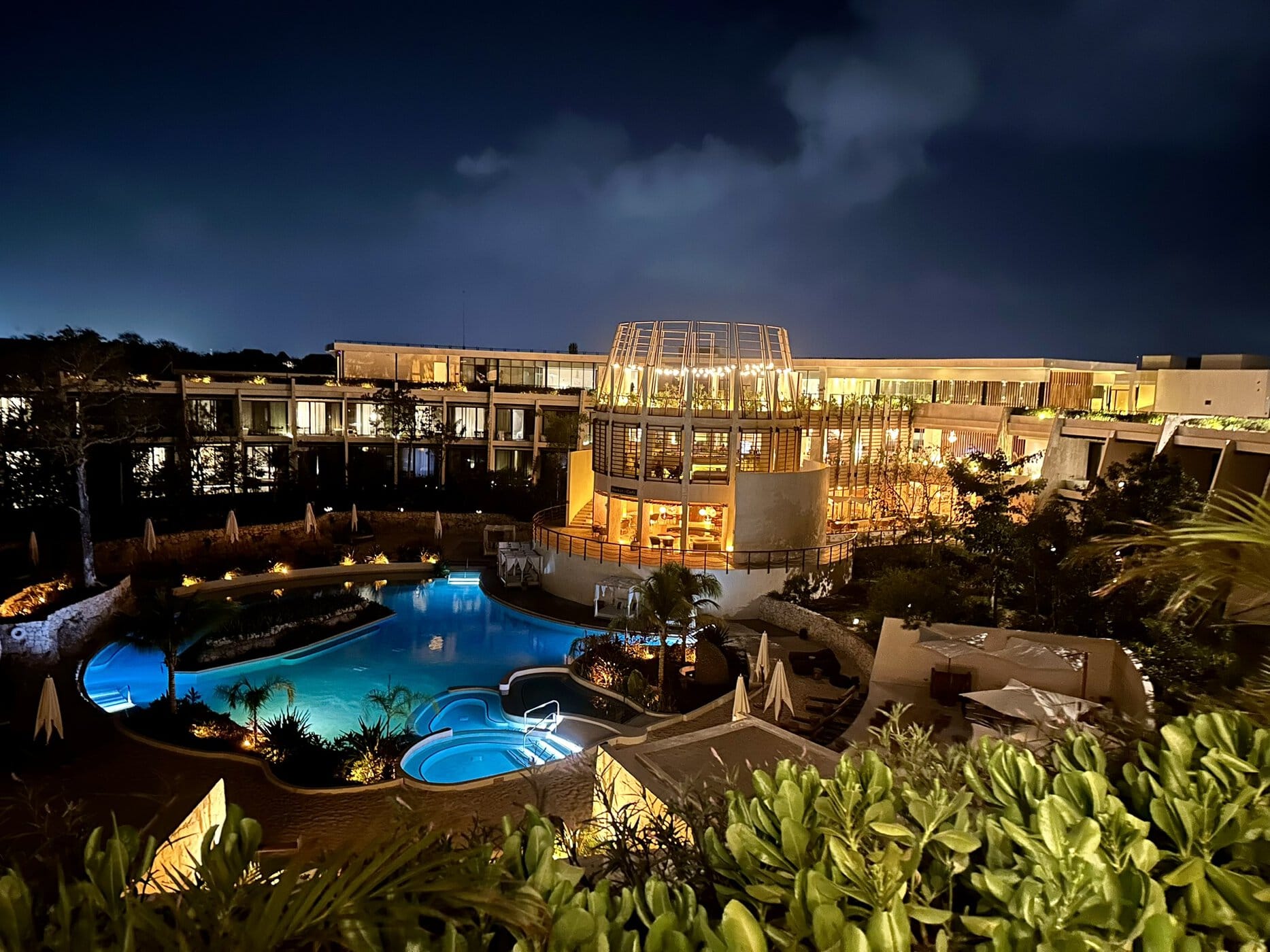 Avis&nbsp;: Secrets Tulum Resort & Beach Club | World of Hyatt - Secrets Tulum soir