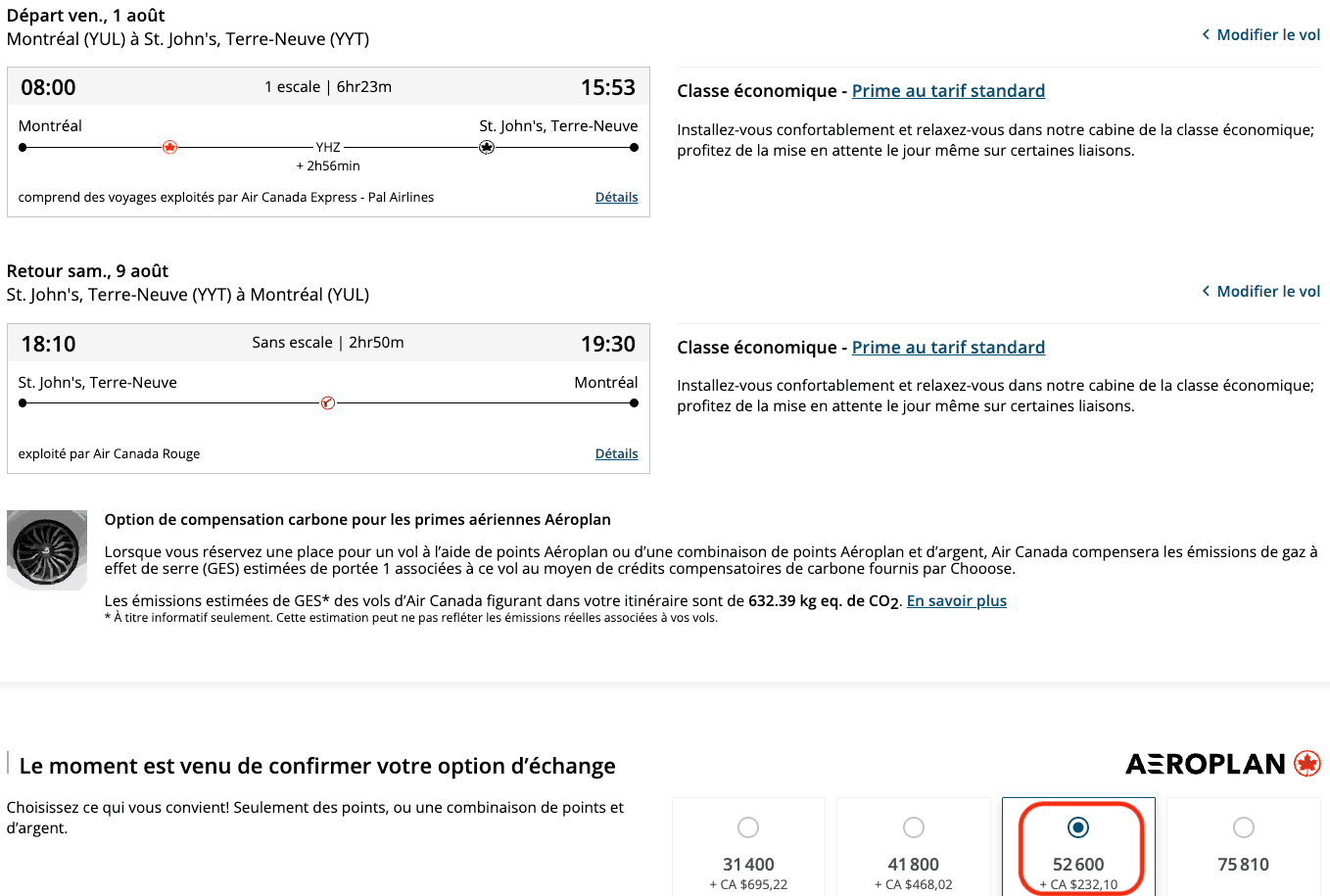 Aéroplan&nbsp;: 10 idées de destinations où partir avec 55&nbsp;000 points Aéroplan - YUL YYT FR